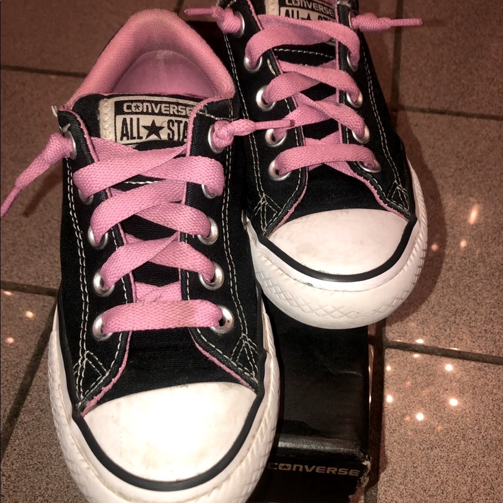 Girls Converse shoes, size 13.